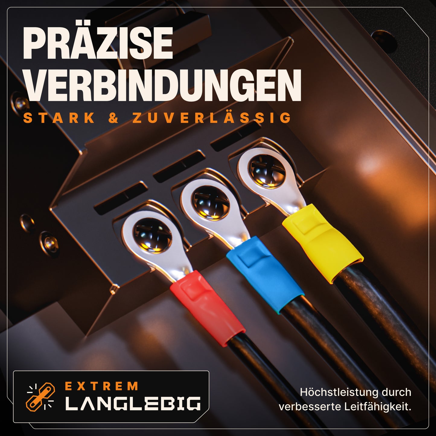 Kabelschuhe-Sortiment 700 Stück